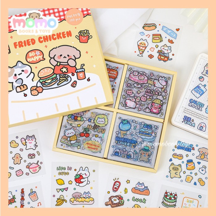 

Rewa [Part 2] 50/100 Lbr Sticker Aesthetic Pvc Anti Air Deco Hp Tumblr Lucu