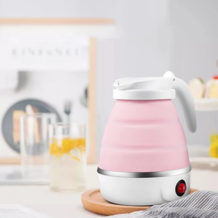 Kettle Electric Portable Silikon YS-2008 Teko Lipat Silikon Elektrik Listrik Portable