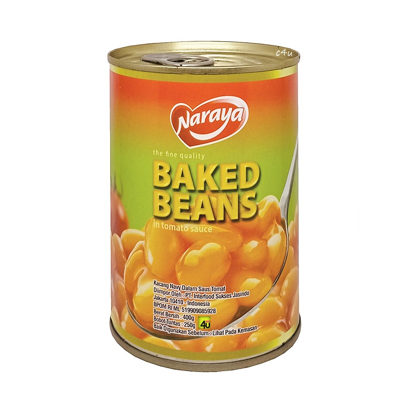 

Naraya - BAKED BEAN in Tomato Sauce - 400 gr KALENG