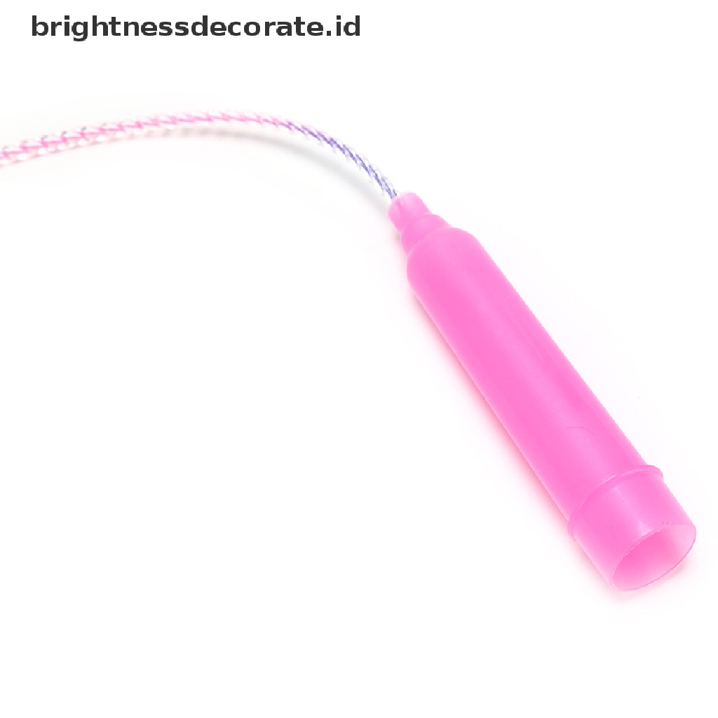 [Birth] Speed wire skipping adjustable gym jump rope fitness Olahraga Latihan Warna random [ID]