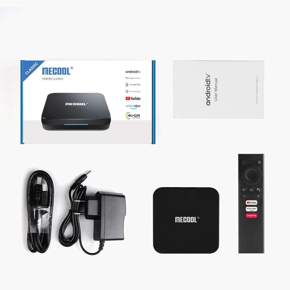 MECOOL KM9 PRO CLASSIC - 4K Android TV Box - Google Certified - TV Box Android - SUDAH DISERTIFIKASI OLEH GOOGLE