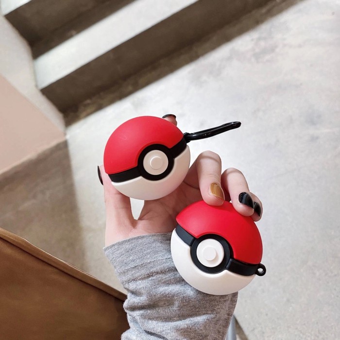 CASE BASEUS ENCOK TWS WM01 POKEMON PIKACHU POKEBALL EARPHONE CASING