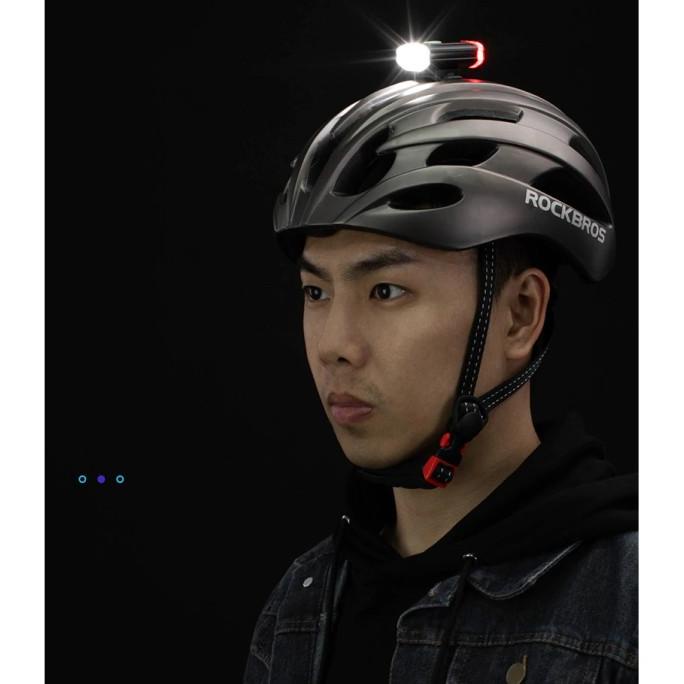 Lampu Sepeda Depan & Belakang USB Rechargeable 100 Lumens MTB Seli bagus-murah99 Juara