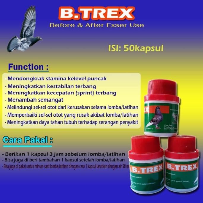 B.TREX - BARON JAMU MERPATI ISI 50 BUTIR KAPSUL