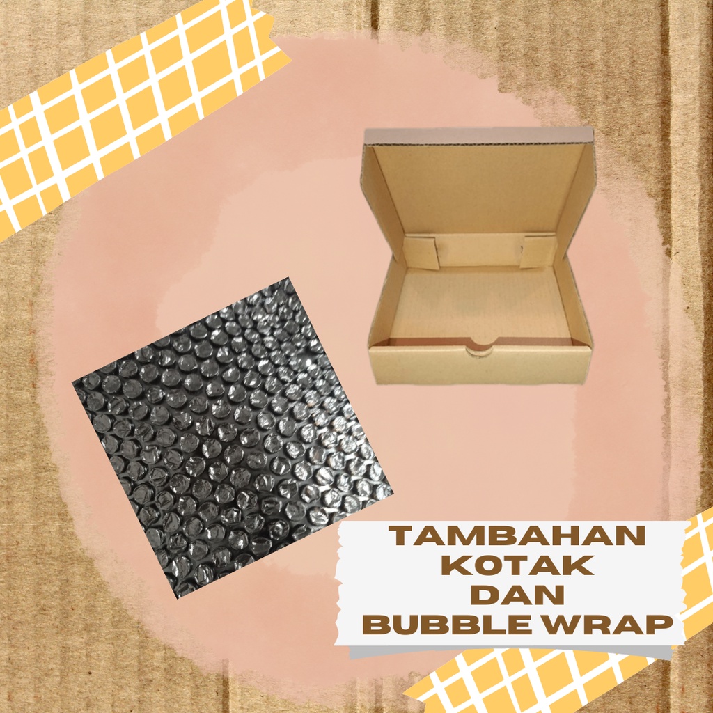 

Tambahan kardus bubble wrap