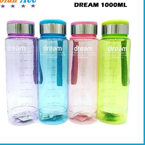 PJI396 Botol Minum My Dream 1000ML My Bottle Dream Infused Water 1 Liter &lt;&lt;&gt;&gt;