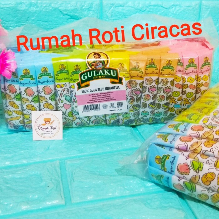 

Terlaris ✨ - GULA STICK GULAKU KRISTAL PUTIH 125 PCS KEMASAN SACHET 8 GR KOPI TEH 2.1.23
