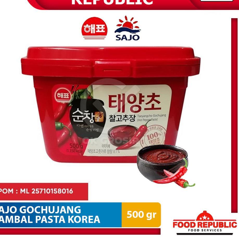 

Diskon[KF7]-Sajo Gochujang / Sambal Pasta Korea/ Hot Pepper Paste- 500gr Best Sell