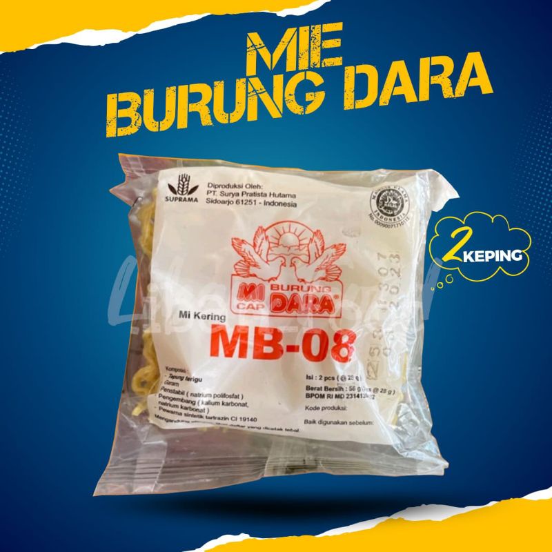 MIE MB SATU BUNGKUS / MIE BURUNG DARA / MIE KERING / LIBANFOOD