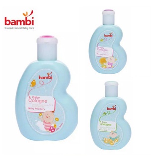 Image of Bambi Baby Care Cologne / Compact Powder / Hair Lotion / Anti Mosquito / Face Cream / Diaper / Prickly Powder / Mild Lotion