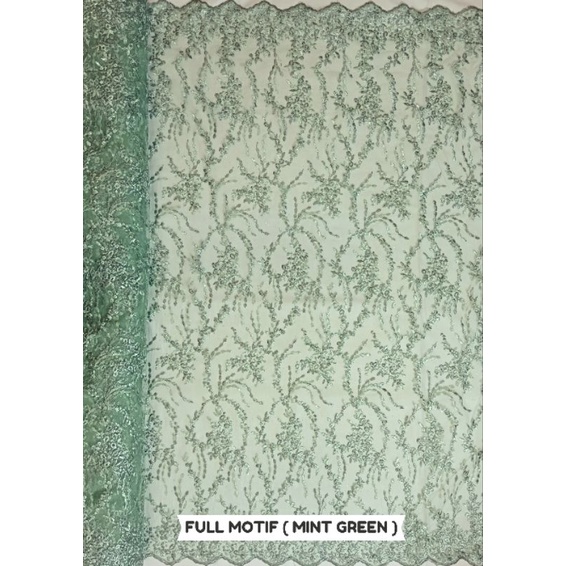KAIN TILE BRUKAT PREMIUM  BORDIR TEBAL (HARGA PER 0,5 METER)