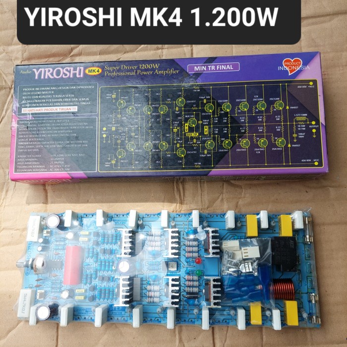 kit pcb jbl 6291 6295 jbl6291 jbl6295 yiroshi mk4 sound platinum ampli - YIROSHI MK4 ADL27