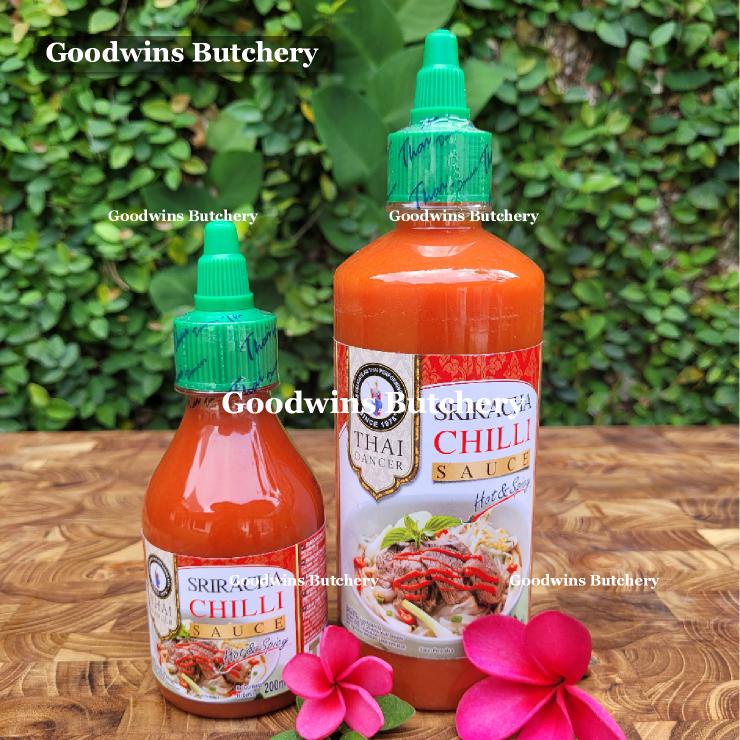 

Thai Dancer SRIRACHA CHILI SAUCE Thailand saus sambal sri racha 200 & 450ml