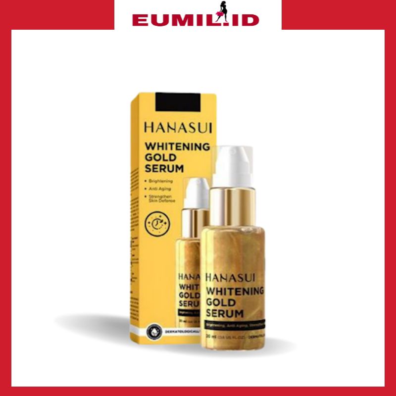 0SERUM GOLD BPOM HANASUI JAYA MANDIRI / ORIGINAL / hanasui serum gold / serum wajah/ serum hanasui/ 