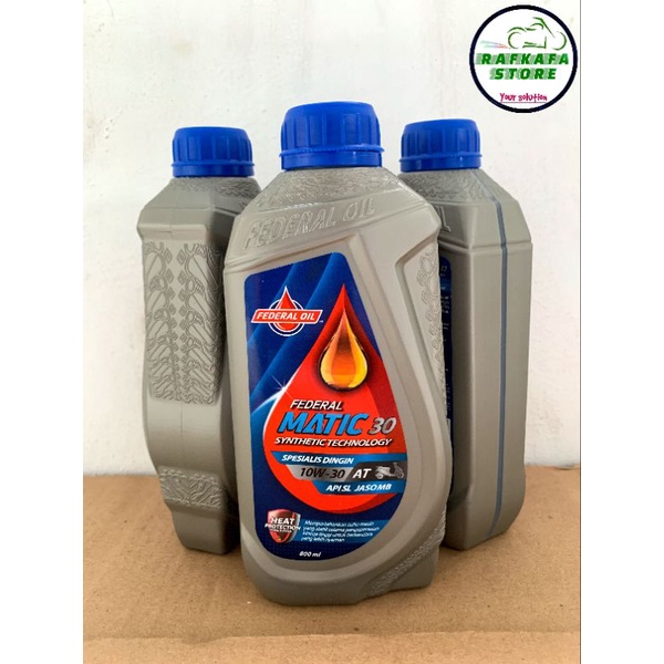 PAKET HEMAT-OLI FEDERAL MATIC SPESIALIS DINGIN 800ML (3PCS)