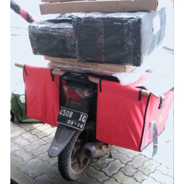 Tas Motor / Tas Kurir / Tas Pos / Tas angkut barang / Tas Obrok