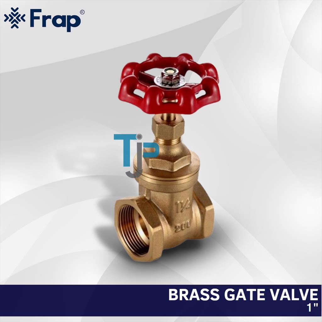 FRAP STOP KRAN KUNINGAN / BRASS GATE VALVE 1&quot; IFv.326.06