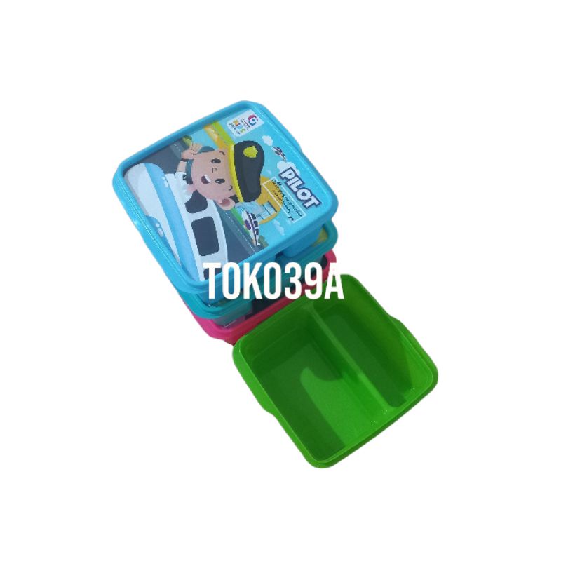 Grosir 1 Lusin (12 pc) Tempat Makan Sekat Profesi EMOTICON Biggy