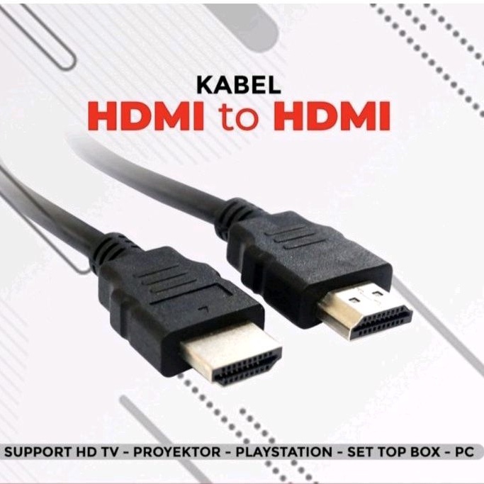 KABEL HDMI TO HDMI / KABEL STB - PC - TV LED - MONITOR PC 1,5 METER