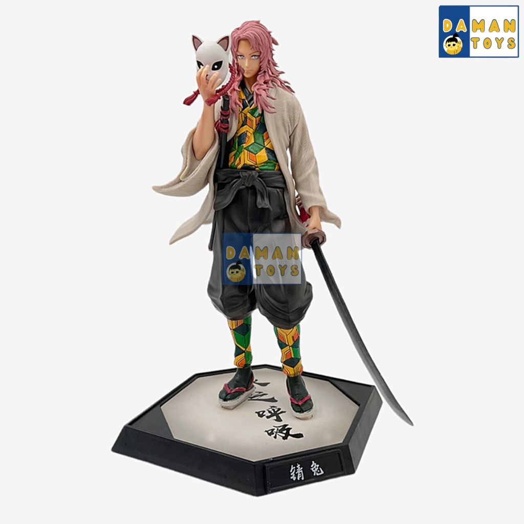 Action Figure Demon Slayer Sabito Makomo Giyu Water Breathing Hashira Kimetsu no yaiba