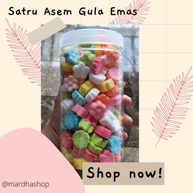 

SATRU ASEM GULA EMAS ISI 500GR BISA COD