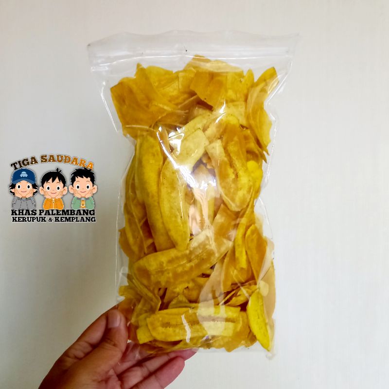 

Keripik Pisang Asin 250 Gram - Tiga Saudara