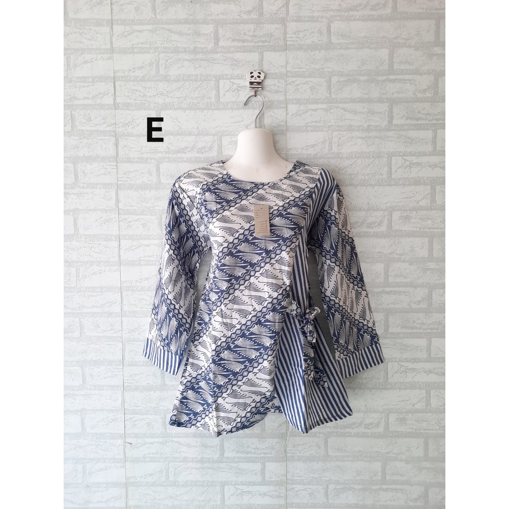 Blouse blus  batik model kimono