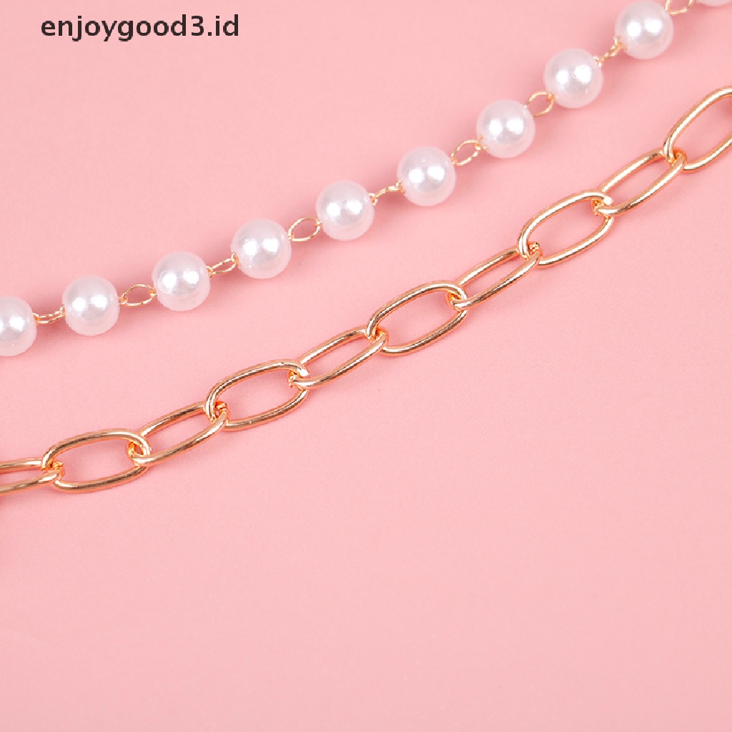 [Rready Stock] Rantai Koin Logam Mutiara Vintage Baru Untuk Membuat Casing Ponsel Gantungan Kunci Tas Decor (ID)