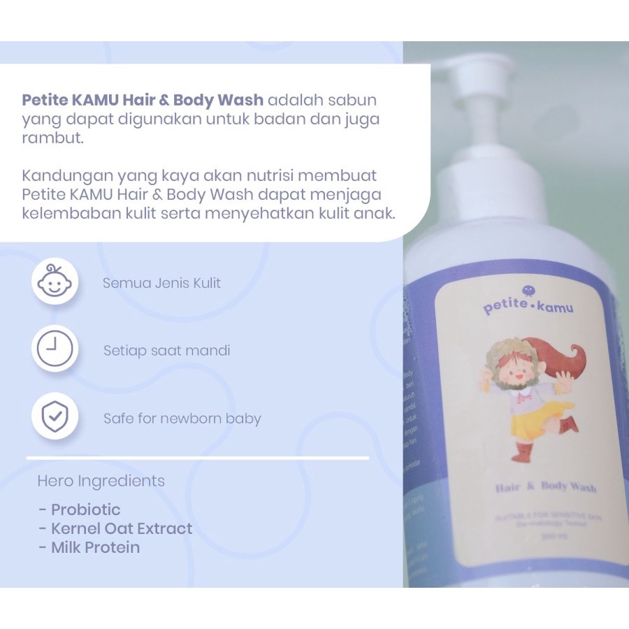 PETITE KAMU Hair &amp; Body Wash