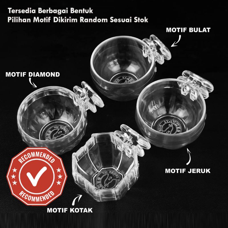 Cepuk Pakan Minum Kolibri Pleci No. 5 Cepuk Nektar Kolibri Konin