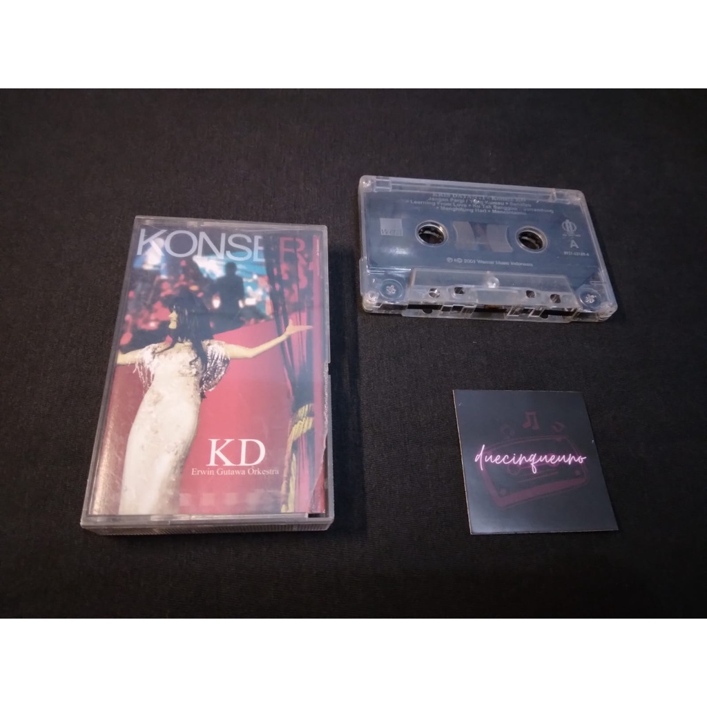 Konser KD Erwin Gutawa Orkestra (kaset Pita)