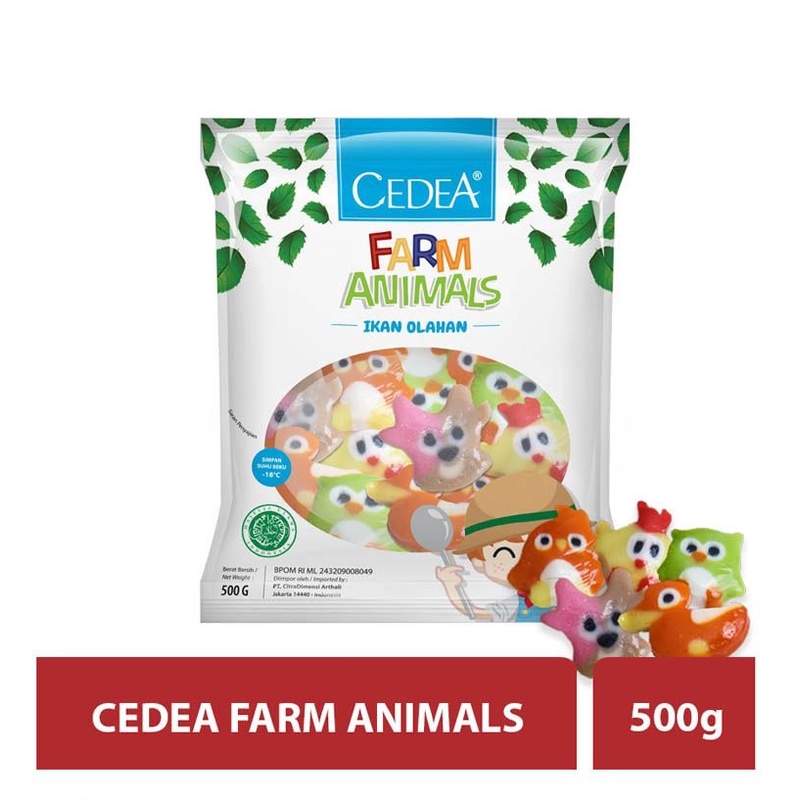 

cedea farm animals 500grdea | Animals Fram Cedea Frozen Food Cedea 500gr