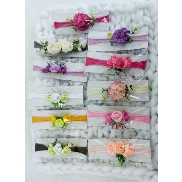 Bandana Bayi Headband anak premium lucu warna gemes