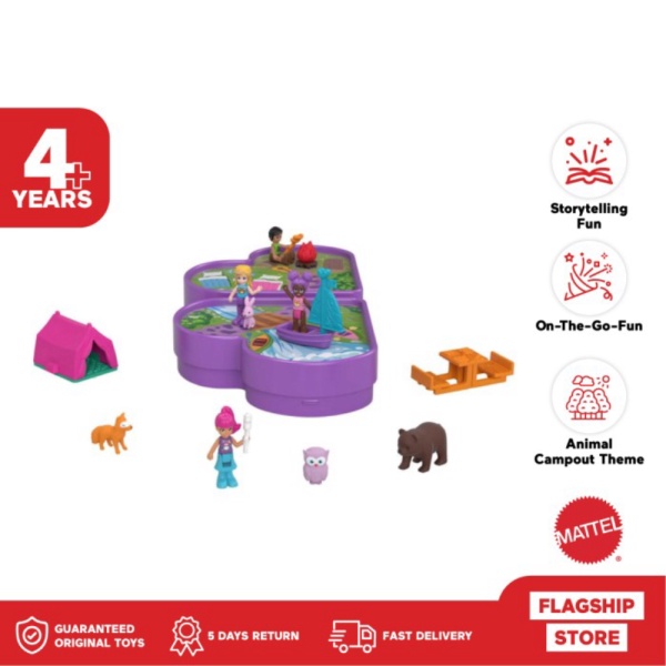 

Berkualitas Anak Friends Polly Mainan Purple Dijual Polly - Pocket Playset Boneka