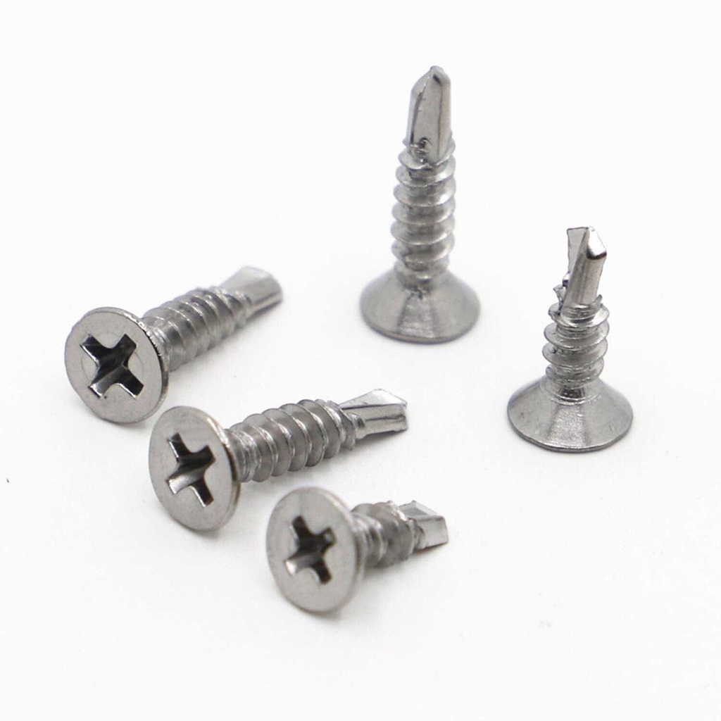 Mata Baut Flat Head Self Tapping Screw M6.3 25 mm 1 PCS MO410