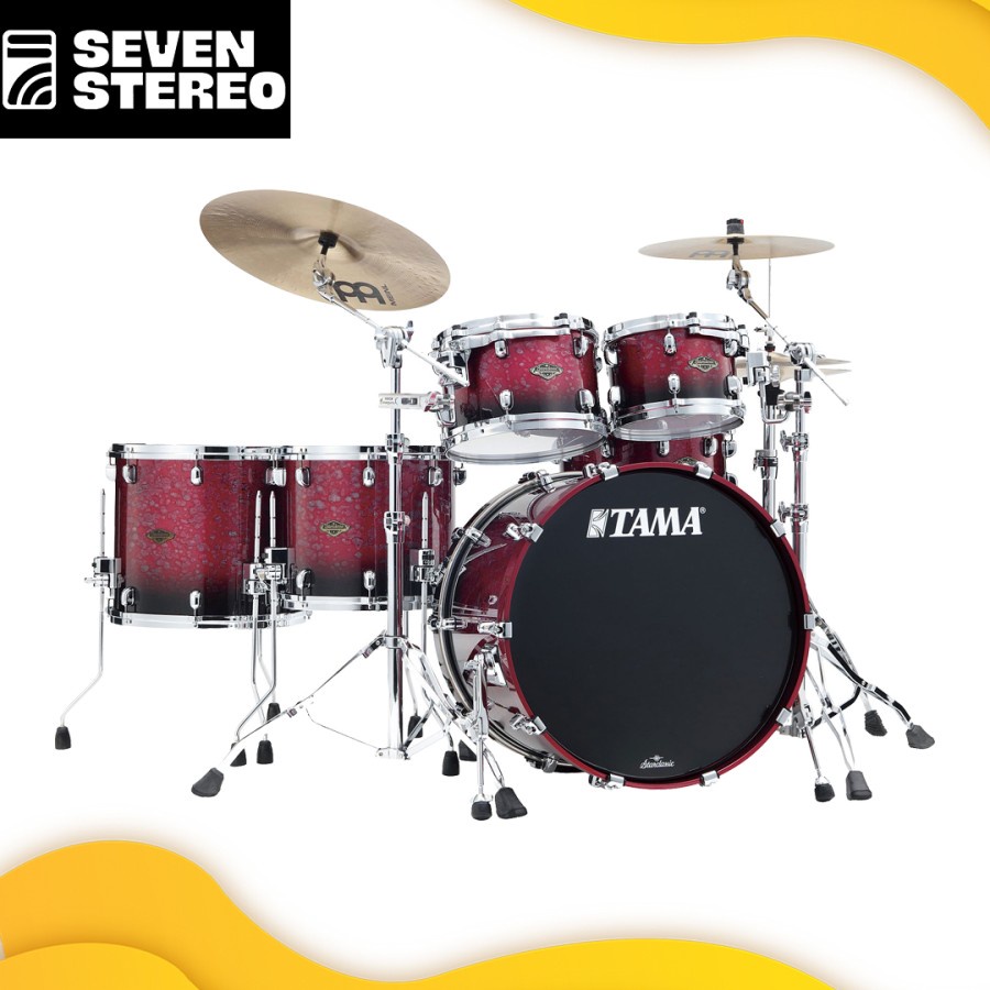 TAMA WBS52RZS-MDR Starclassic Walnut/Birch 5 Piece Drum Kit