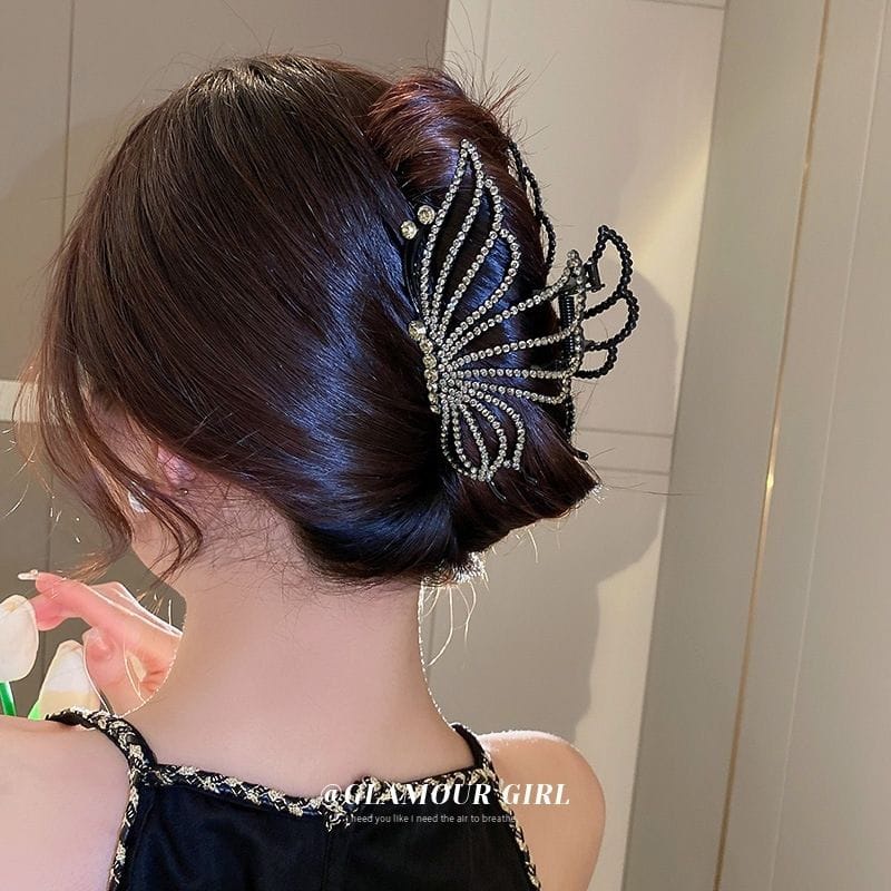 Jepit Rambut Korea Jedai Wanita pPremium Full Zikon KUPU2 Motif Baru High Quality Import