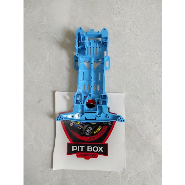 Tamiya Chassis Super 2 ABS S2 Abs Light Blue Loose Part Original