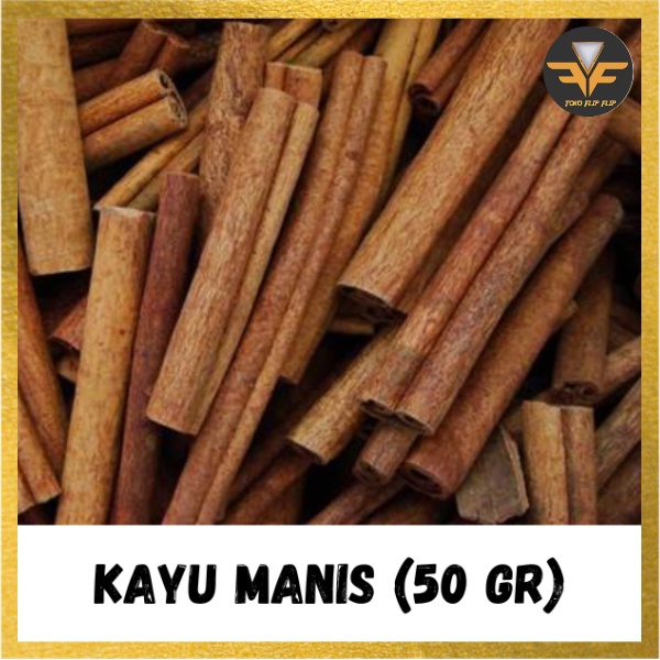 Kayu Manis Utuh 50 Gram Cinnamon Stick Bumbu Rempah Kering Original Dapur Masak Asli Stick TERMURAH TERLARIS