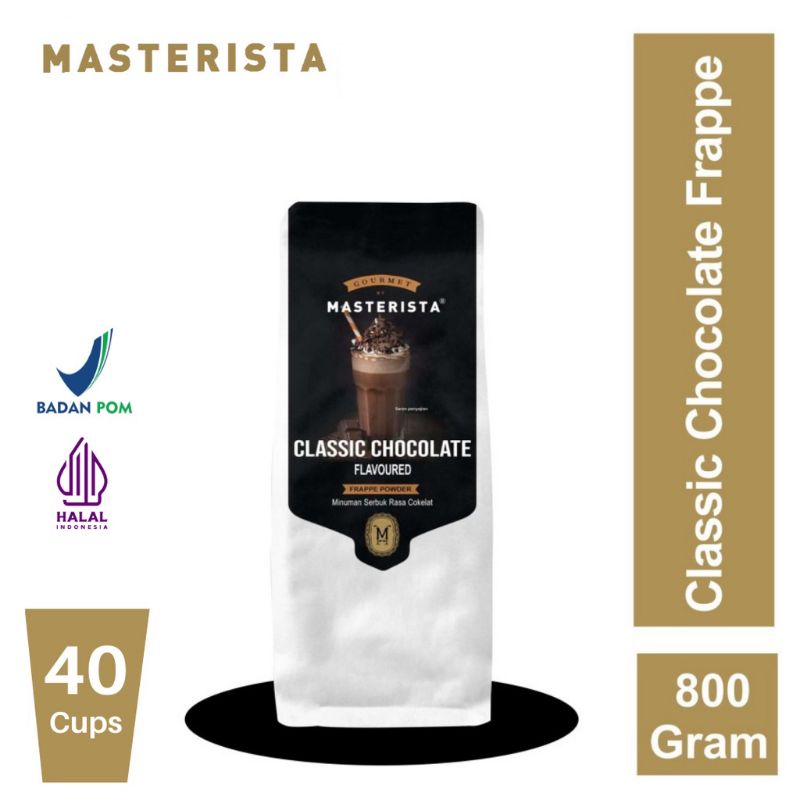 

Masterista powder chocolate classic / bubuk minuman rasa coklat
