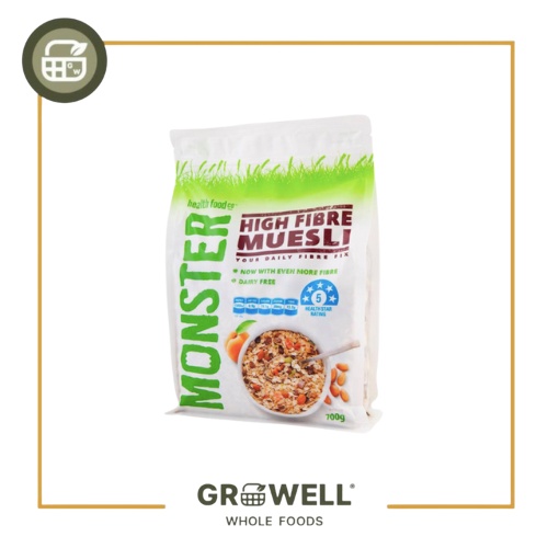 

MONSTER HIGH FIBRE MUESLI 700GR