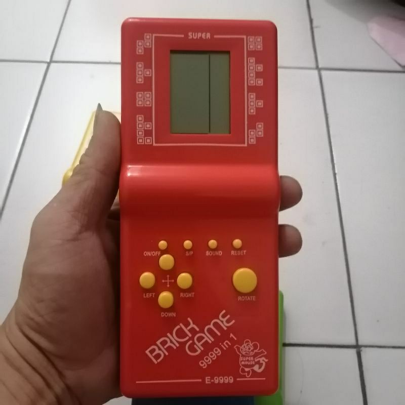 Game konsol gameboy Game bot mainan tetris jadul anak brick gamebot