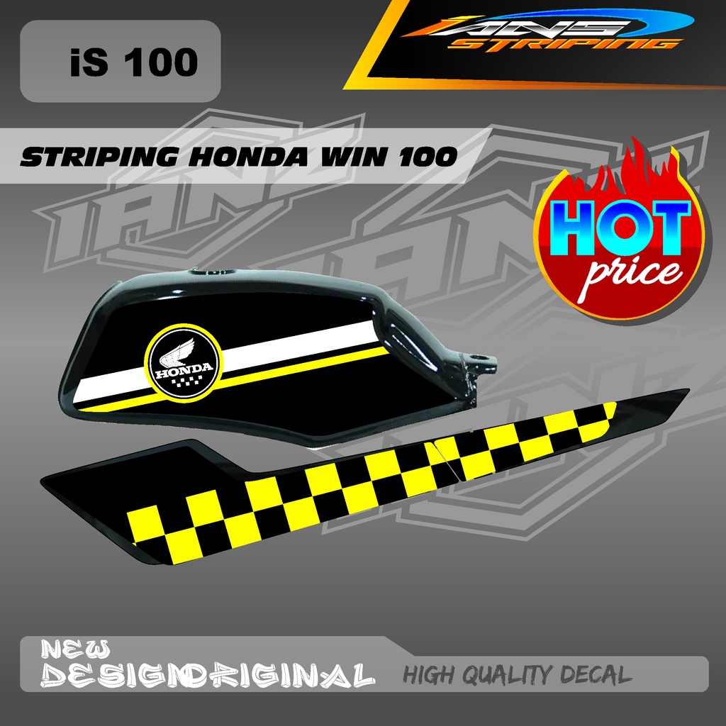 DECAL STRIPING LIST TANGKI WIN100 CUSTOM DECAL HOLOGRAM / NON HOLOGRAM IS100