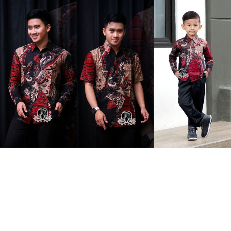 Kemeja Pria Dewasa Baju Batik Anak