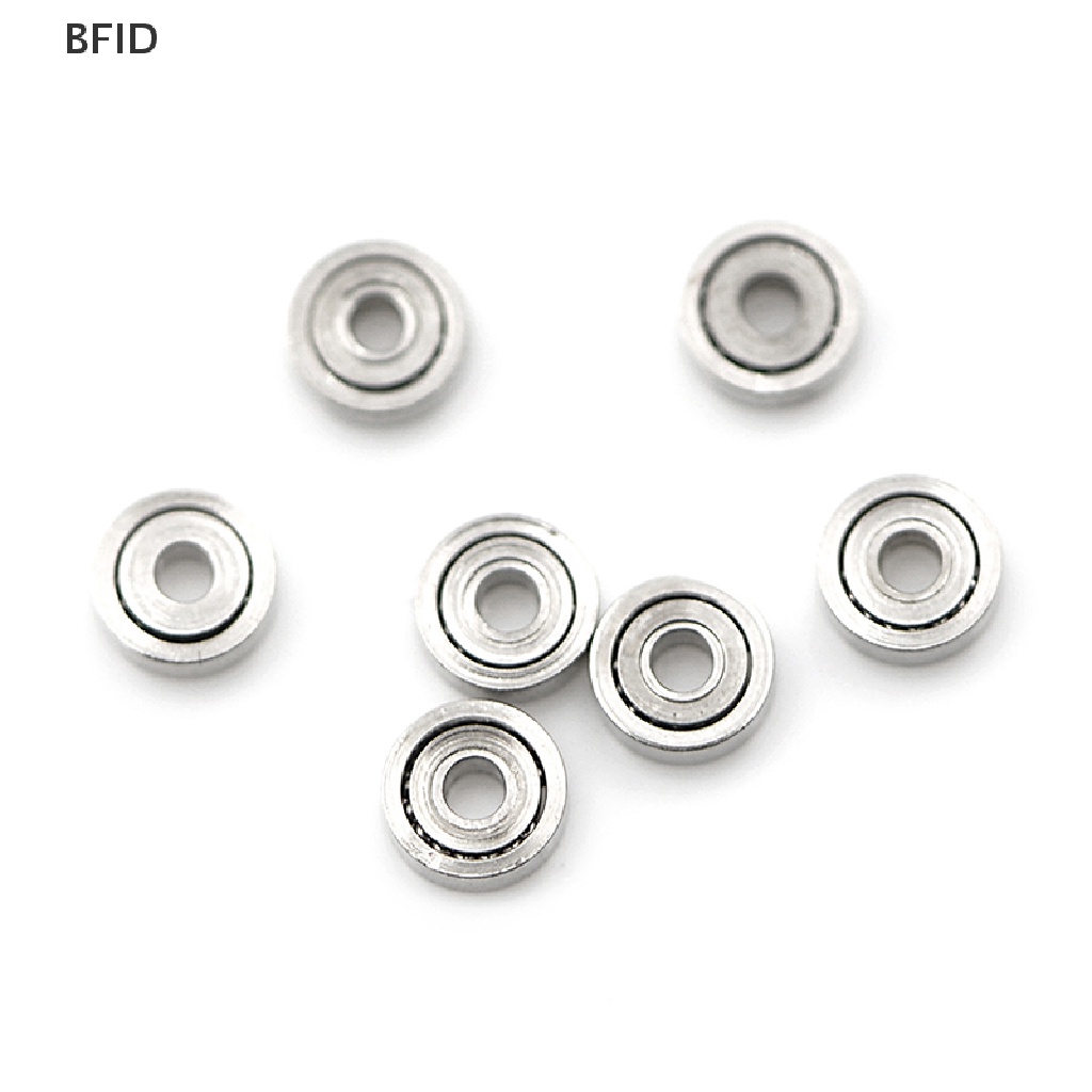 [BFID] 10pcs 681ZZ Miniatur Mini Ball Bearing Logam Terbuka Micro Bearing 1x3x1mm [ID]