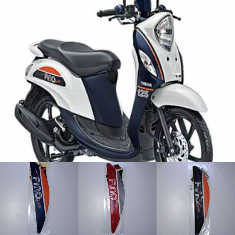 Striping ori fino 2017 125 fi stiker standar Yamaha fino 125 fi