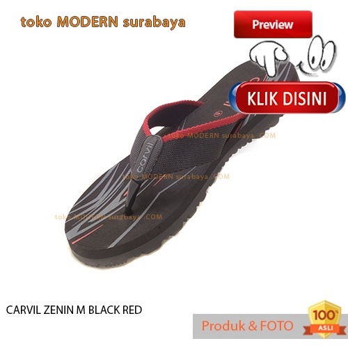 Sandal pria casual sandal jepit spons CARVIL ZENIN M