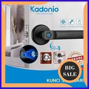 perkakas Kadonio Smart Digital Door FingerPrint Sidik Jari 2ZJN23