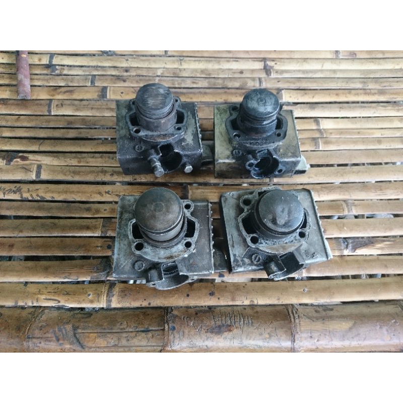 Cylinder Silinder Blok Set Piston Tornado GX GS RC Bravo Crystal 100 cc dan 110 CC Standar Belum OB 