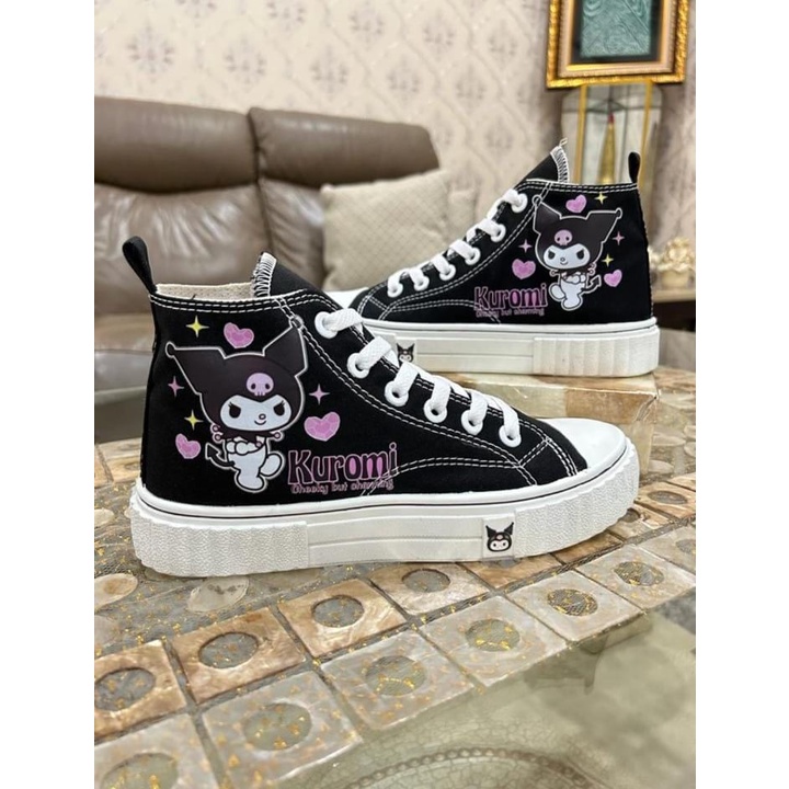 Sepatu Sneakers Wanita High Korumyy Import PTB004